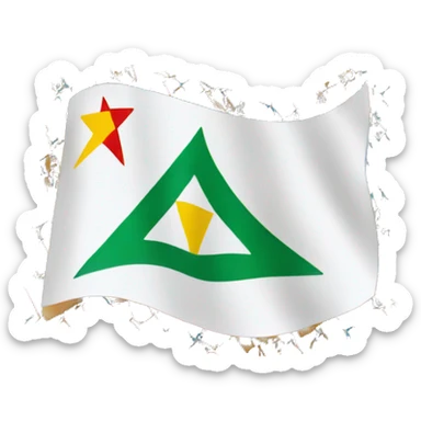 Amazigh flag sticker