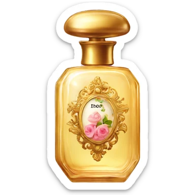 vintage perfume  sticker