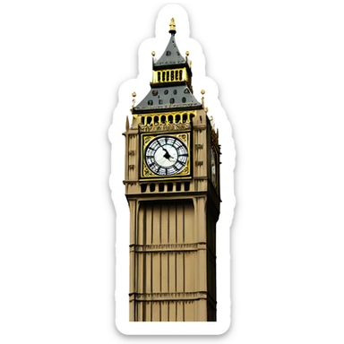 London Big Ben  sticker