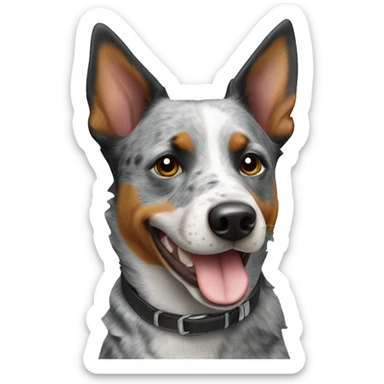 Australian cattle dog sticker