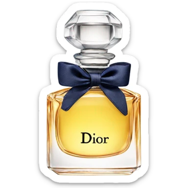dior perfume sticker