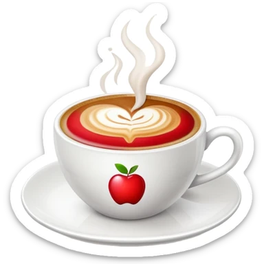 cappuchino+catapple sticker