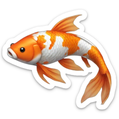 Koi Fish sticker