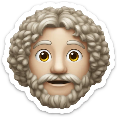 logo openai dans une corbeille sticker