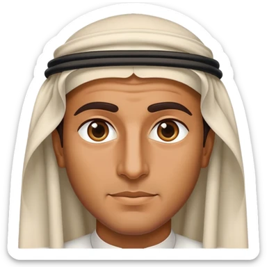 Saudi man sticker