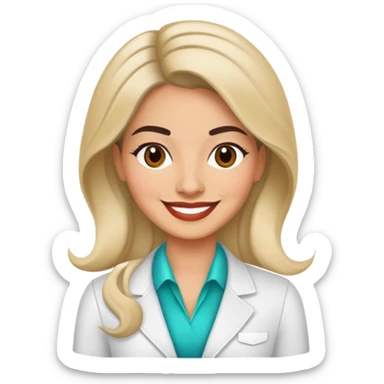 Hair salon manager Hispanic sticker