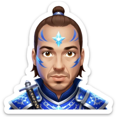 Celestial Samurai sticker