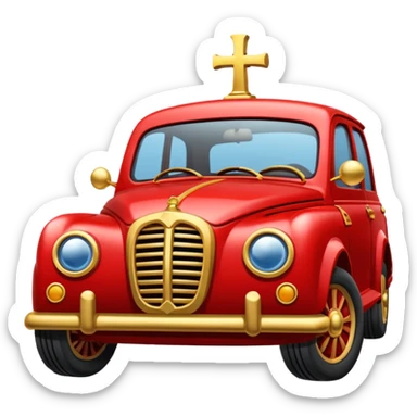 byzantine roman cars sticker