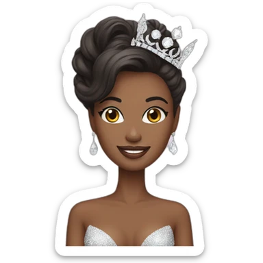 Miss universe sticker