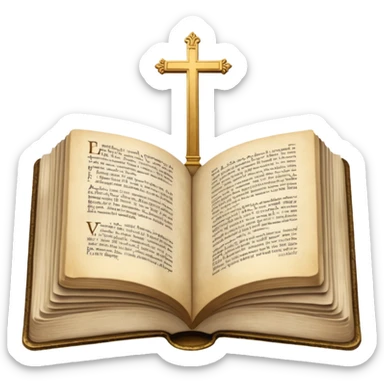 Biblia aesthetic sticker