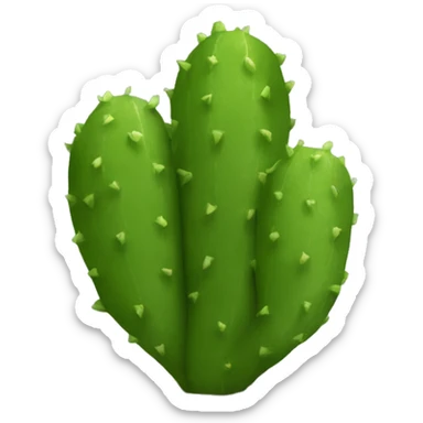 single flat Nopal without pot sticker
