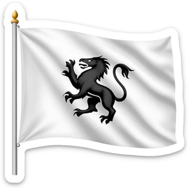Drapeau de la Corse  avec la tête de maure  sticker