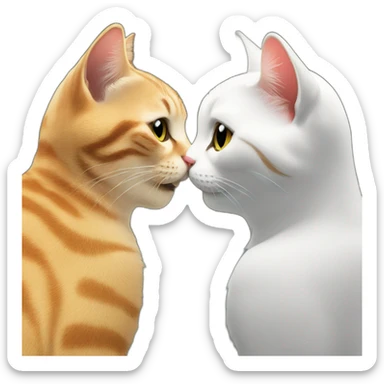 cat-kiss sticker