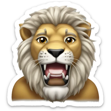 youn lions rugby club sticker