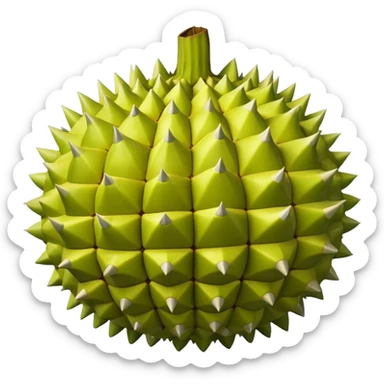 whole durian emoji sticker