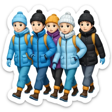 Order of the Great Siberian Ice March  sticker