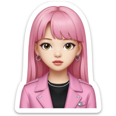 Lisa from BLACKPINK sticker