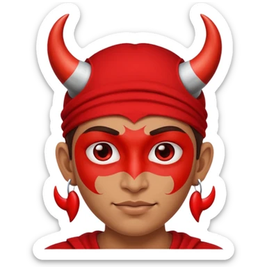 Emoji😈+🇹🇷 sticker