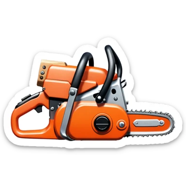 just the chainsaw
 sticker