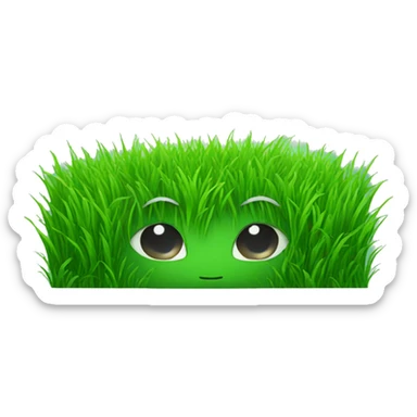 Greener grass sticker