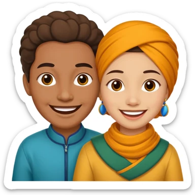 make garama and mudungdung
 sticker