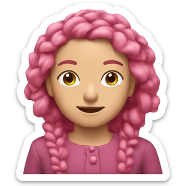 Rosa Schleife  sticker