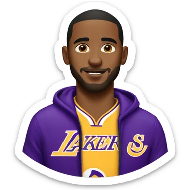 Los Angeles lakers sticker