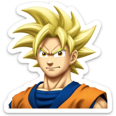 Songoku SSJ3 sticker