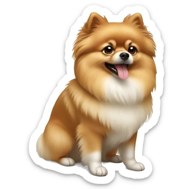 Pomeranian  sticker
