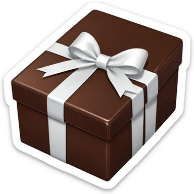 chocolate truffle box sticker