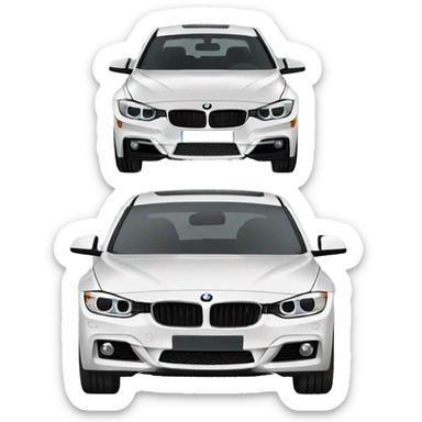 BMW f30 2015 sticker