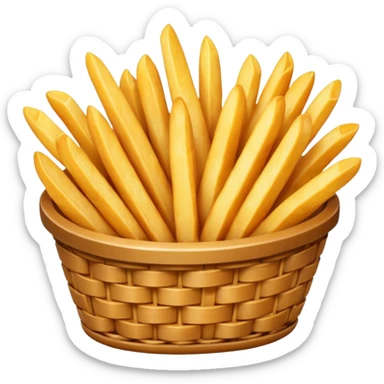 basket of fries sticker