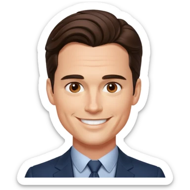 Matt Bomer sticker