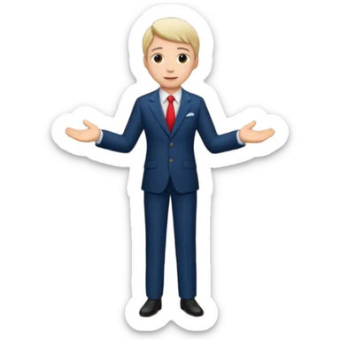 theater, red curtains , wooden stage,  whole body presenter sticker