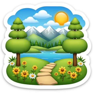 nature sticker