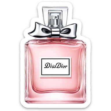 Miss dior perfume sticker