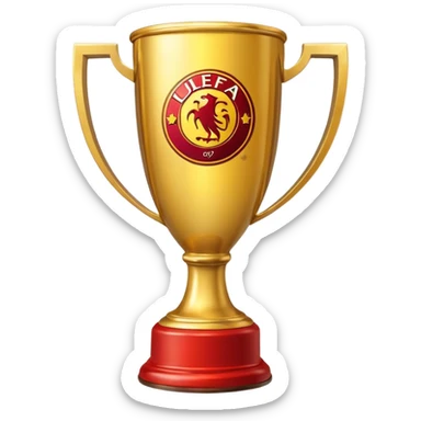 Galatasaray ın aldıgı uefa kupası sticker