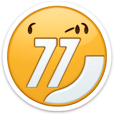 the fraction 1/10000 in the style of the 100 emoji sticker