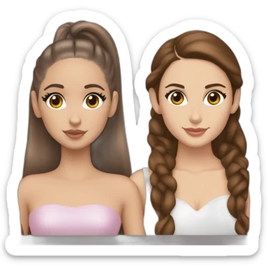 Ariana grande and lana del rey sticker