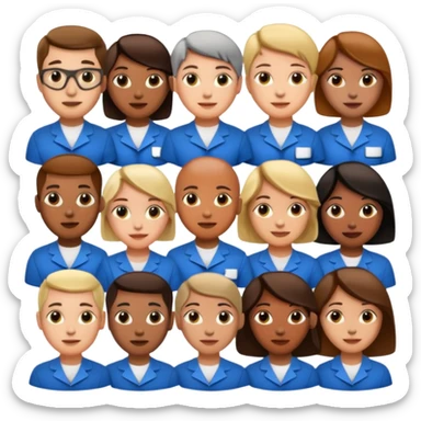 Museum Staff sticker