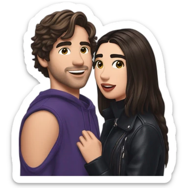 paul jason klein with dua lipa sticker