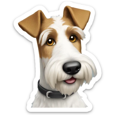Wire Fox Terrier sticker