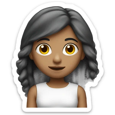 Girl with PC sticker