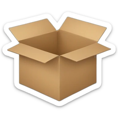 packaging box sticker