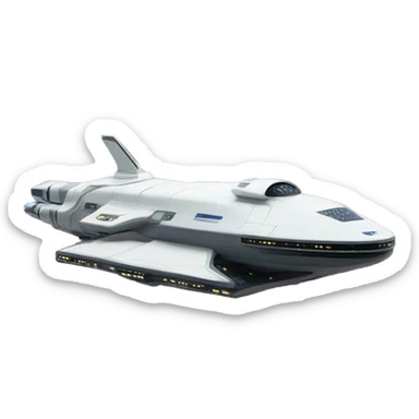 carrier starship sticker