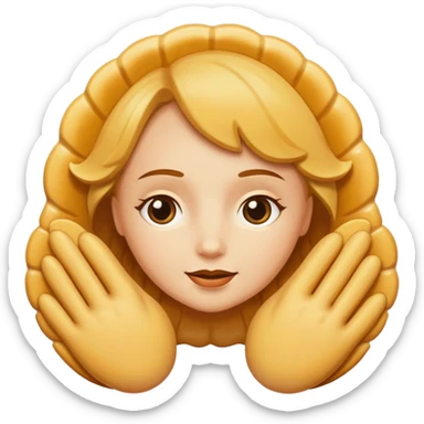 dessert Madeleine sticker