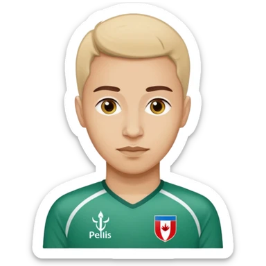 عکس مسی با لباس پرسپولیس تهران با لگو  sticker