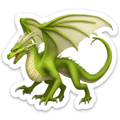 Ra the winged dragon  sticker