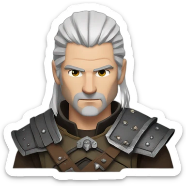 Geralt of rivia sticker