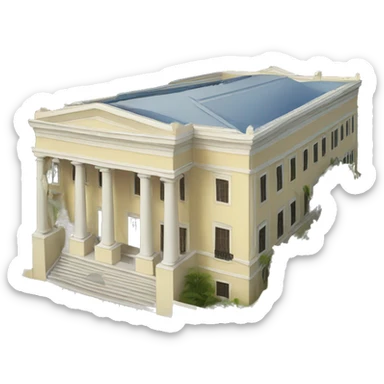 Palais national haïti sticker